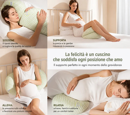 Cuscino Gravidanza Supporto Totale